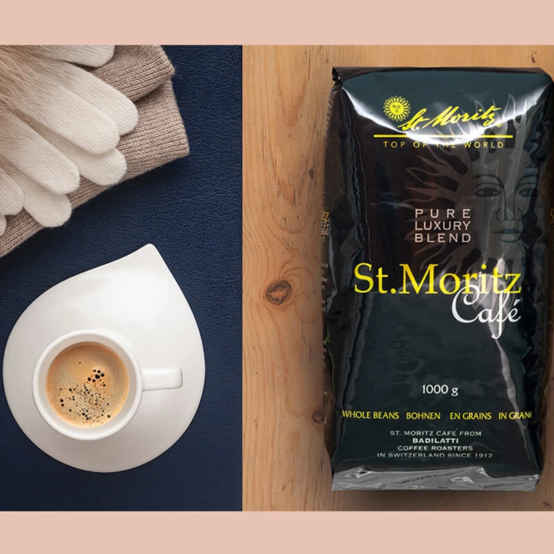 St. Moritz St. Moritz -Eureka Kaffee Geschaft 100918 100918 badilatti st. moritz 1000g bohnen mood