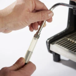 Dampfpinsel -Eureka Kaffee Geschaft 101916 101916 joefrex dampfpinsel an dampflanze benutzung