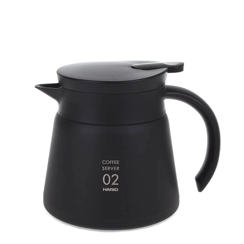 V60 Isolierkanne 600 Größe 02 schwarz Hario V60 Isolierkanne 600 Größe 02 Schwarz -Eureka Kaffee Geschaft 102060 102060 hario v60 isolierkanne 600 02 schwarz