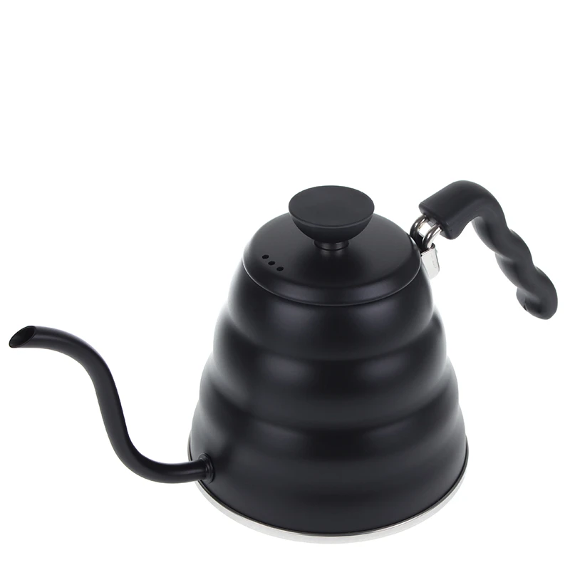 V60 Edelstahl Wasserkessel Buono 1,2 L mattschwarz Hario V60 Edelstahl Wasserkessel Buono 1,2 L Mattschwarz -Eureka Kaffee Geschaft 102091 102091 hario v60 edelstahl wasserkessel buono 1 2l mattschwarz schrag