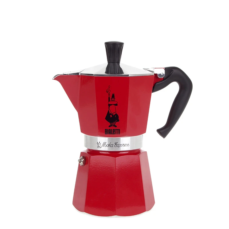 Moka Express - 6 Tassen ROT Bialetti Moka Express - 6 Tassen ROT -Eureka Kaffee Geschaft 102265 102265 bialetti moka express 6 tassen rot