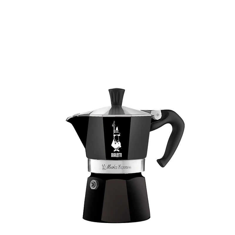 Moka Express - 1 Tasse SCHWARZ Bialetti Moka Express - 1 Tasse SCHWARZ -Eureka Kaffee Geschaft 102266 102266 bialetti moka express 1 tasse schwarz 1