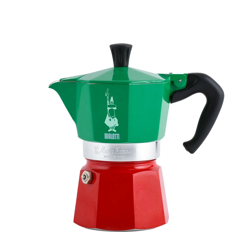 Moka Express - 6 Tassen TRICOLORE Bialetti Moka Express - 6 Tassen TRICOLORE -Eureka Kaffee Geschaft 102271 102271 bialetti moka express 6 tassen tricolore 1