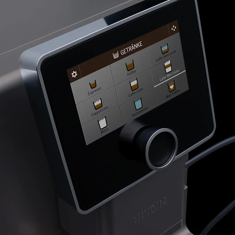 NICR 970 CafeRomatica NICR 970 CafeRomatica -Eureka Kaffee Geschaft 102765 102765 nivona caferomatica 970 display