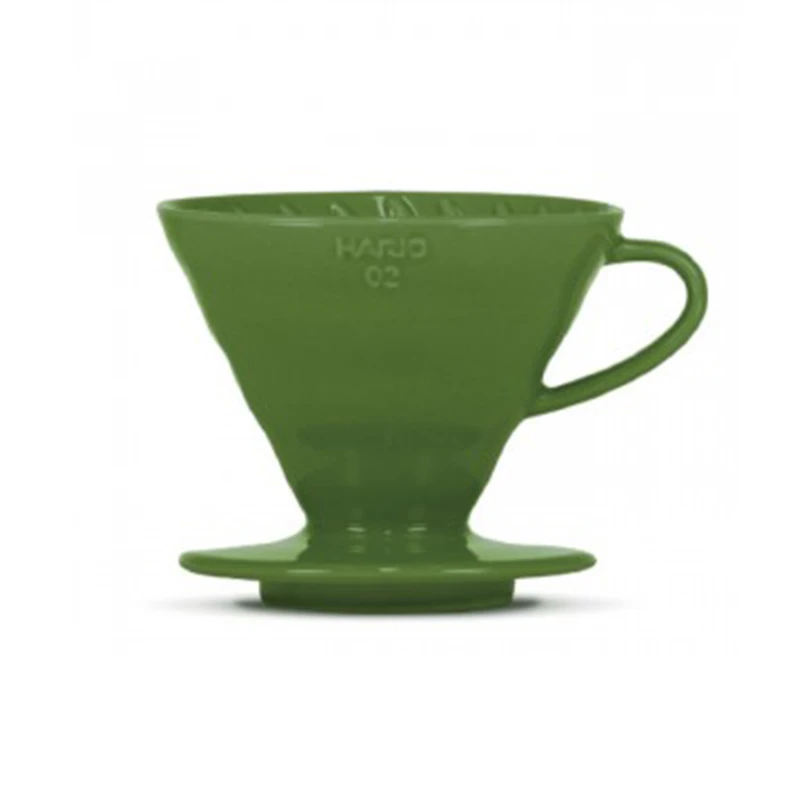 V60 Coffee Dripper Keramik 02 dark green Hario V60 Coffee Dripper Keramik 02 Dark Green -Eureka Kaffee Geschaft 103083 103083 hario coffee dripper keramik 02 dark green