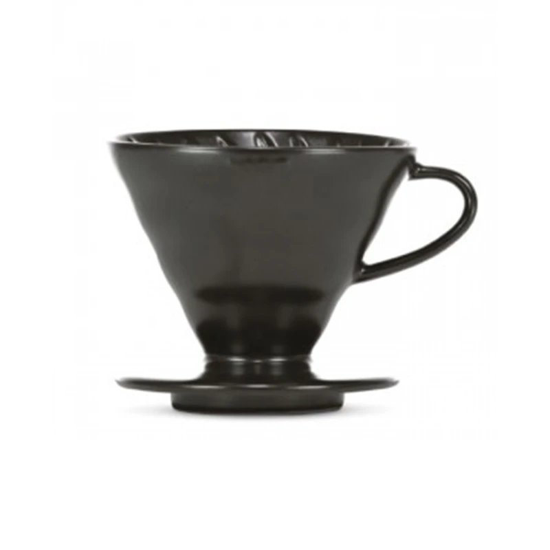 V60 Coffee Dripper Keramik 02 matte black Hario V60 Coffee Dripper Keramik 02 Matte Black -Eureka Kaffee Geschaft 103087 103087 hario coffee dripper keramik 02 matte black