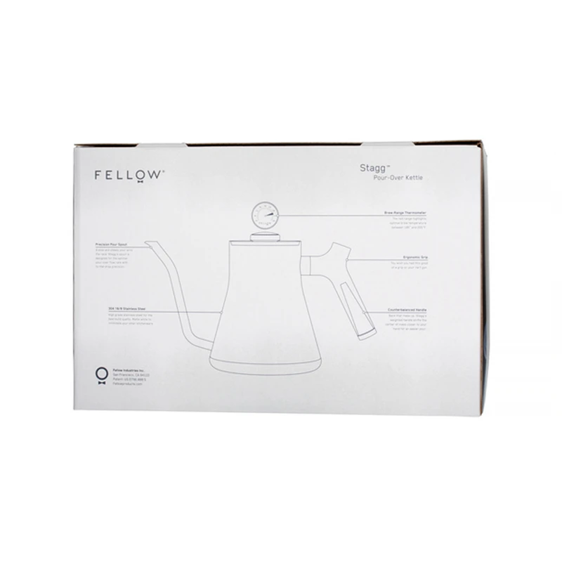 Stagg Wasserkessel 1L matt weiß Stagg Wasserkessel 1L Matt Weiß -Eureka Kaffee Geschaft 103178 103178 fellow stagg wasserkocher 1l mattweiss 4karton