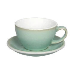 Milchkaffeetasse Egg Basil