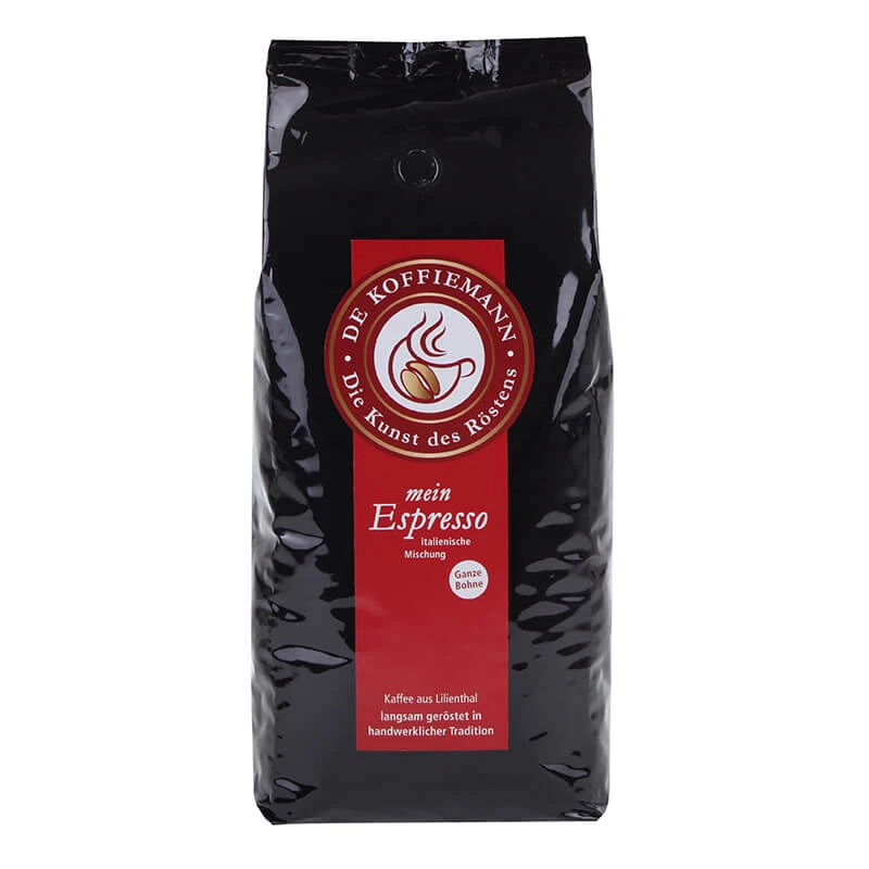 Mein Espresso Mein Espresso -Eureka Kaffee Geschaft 103616 103616 dekoffiemann mein espresso ganze bohne 1000g grossetuete
