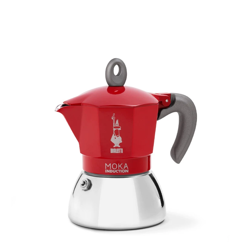 New Moka Induction 6 Tassen Rot Bialetti New Moka Induction 6 Tassen Rot -Eureka Kaffee Geschaft 103847 103847 bialetti new moka induction 6 tassen rot 1