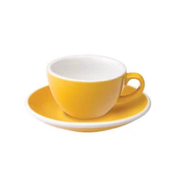 Flat-White-Tasse 150ml Yellow