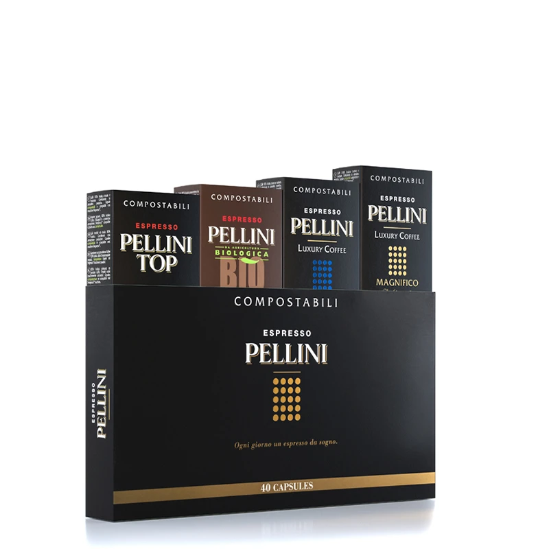 Multipack Nespresso® Kapseln 4x10 Stück Pellini Multipack Nespresso® Kapseln 4x10 Stück -Eureka Kaffee Geschaft 104142 104142 pellini multipack kapseln 4x10 stuek