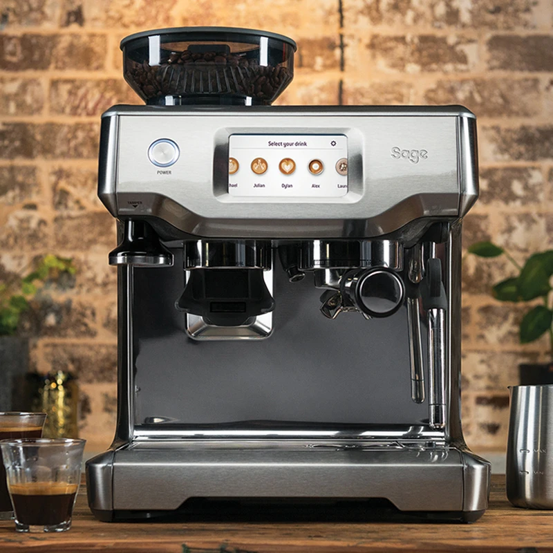 Barista Touch Edelstahl Grau Sage Barista Touch Edelstahl Grau -Eureka Kaffee Geschaft 104450 104450 sage barista touch edelstahl grau mood