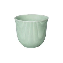 Embossed Tasting Cup Celadon Green 250 Ml