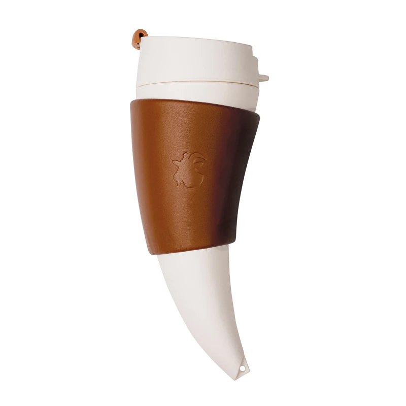 Goat Mug Echtes Leder Braun 470 Ml -Eureka Kaffee Geschaft 105122 105122 goat story