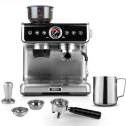 Espresso Grind Profession Edelstahl Schwarz -Eureka Kaffee Geschaft 105202 105202 beem espresso grind profession edelstahl pluszuebehoer