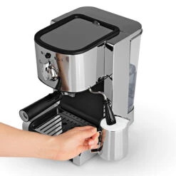 Espresso Perfect Chromfarben 4 Espresso Perfect Chromfarben -Eureka Kaffee Geschaft 105203 105203 beem espresso perfect chromfarben aufschaeumen