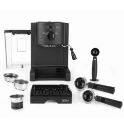 Espresso Perfect Schwarz Matt -Eureka Kaffee Geschaft 105204 105204 beem espresso perfect schwarz matt mitzubehoer