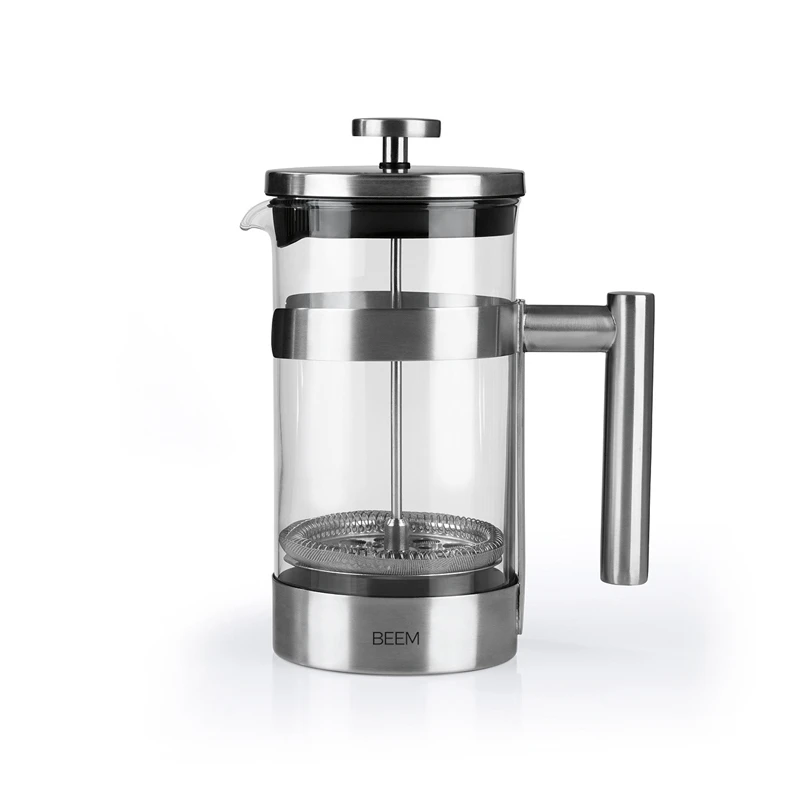 French Press 1000 ml Edelstahl French Press 1000 Ml Edelstahl -Eureka Kaffee Geschaft 105210 105210 beem kaffeebereiter french press 1000ml seitlich leer