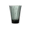 Twisted Latte Glass Black 360 Ml -Eureka Kaffee Geschaft 105286 105286 loveramics twisted latte glass black 360ml