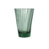 Twisted Latte Glass Green 360 Ml -Eureka Kaffee Geschaft 105290 105290 loveramics twisted latte glass green 360ml