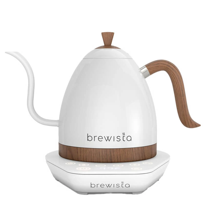 Artisan 1 L Kettle Matte White Artisan 1 L Kettle Matte White -Eureka Kaffee Geschaft 105323 105323 brewista artisan gooseneck variablekettle 1 l matte white erstesbild