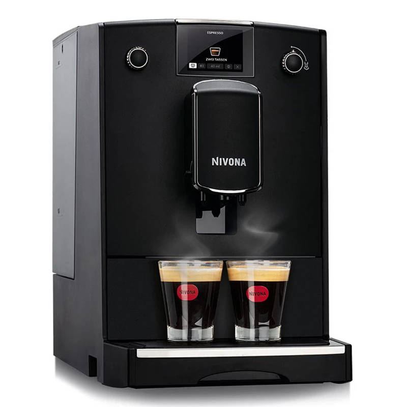 NICR 690 CafeRomatica NICR 690 CafeRomatica -Eureka Kaffee Geschaft 105382 105382 nivona caferomatica nicr 690 matt schwarz chrom 2