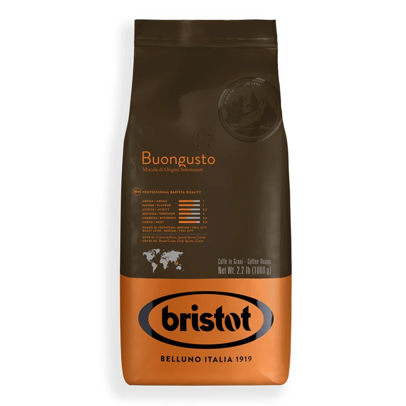 Buongusto Bristot Buongusto -Eureka Kaffee Geschaft 105396 105396 bristot buongusto 1000g bohnen