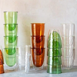 Stack Thermo Glass 300 Ml Semi-Green 4 Stack Thermo Glass 300 Ml Semi-Green -Eureka Kaffee Geschaft 105414 105414 carl henkel stack thermo glass 300 ml semi green mehrere