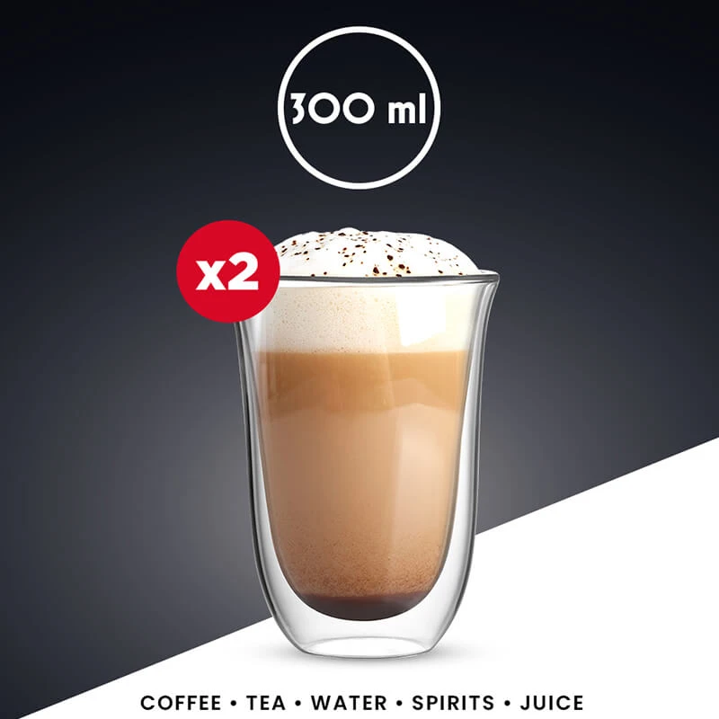 Firenze Set 2 Gläser 300 ml Bialetti Firenze Set 2 Gläser 300 Ml -Eureka Kaffee Geschaft 105553 105553 bialetti firenze set 2 glaeser 300ml 3