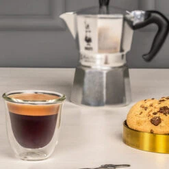 Bialetti Firenze Set 2 Gläser 80 Ml -Eureka Kaffee Geschaft 105555 105555 bialetti firenze set 2 glaeser 80ml 3