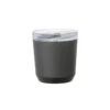 Kinto To-Go Tumbler 240 Ml Mit Stöpsel Schwarz -Eureka Kaffee Geschaft 105559 105559 kinto togotumbler 240ml with plug black