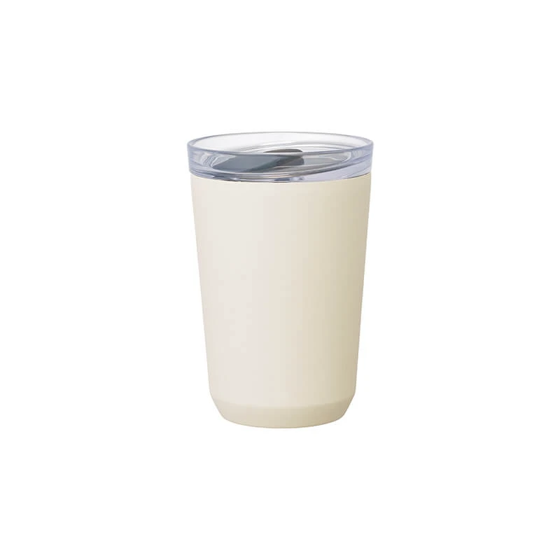 To-Go Tumbler 360 ml mit Stöpsel weiss Kinto To-Go Tumbler 360 Ml Mit Stöpsel Weiss -Eureka Kaffee Geschaft 105565 105565 kinto togotumbler 360ml with plug white 1