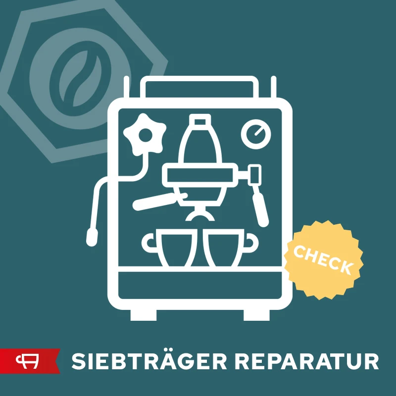 Siebträger Reparatur-Check Siebträger Reparatur-Check -Eureka Kaffee Geschaft 105582 aromatico maschinenservice siebtraeger reparatur check