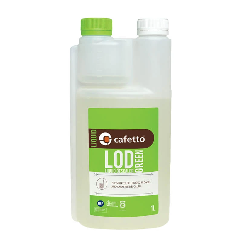 LOD Green Flüssig - Entkalker 1000 ml LOD Green Flüssig - Entkalker 1000 Ml -Eureka Kaffee Geschaft 105800 cafetto lod greenreen fluessig entkalker 1000ml